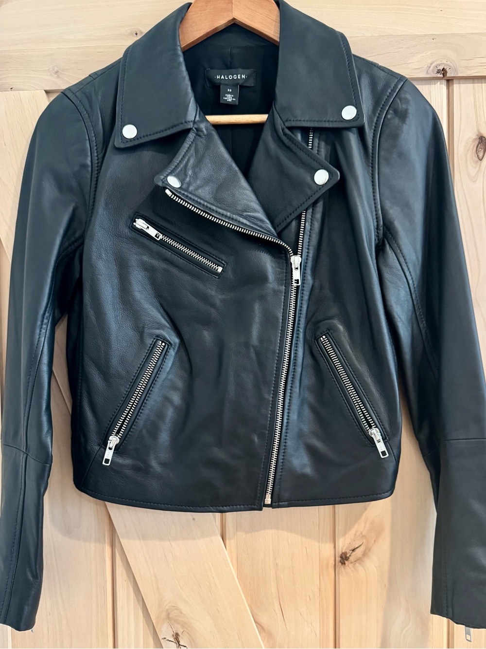 Halogen Leather Jacket - Picture 8 of 9